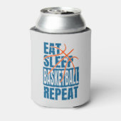 RAFRAÎCHISSEUR  POUR CANETTE MANGER SOMMEIL BASKETBALL RÉPÉTER (Can Dos)