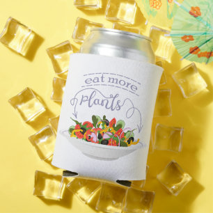 Rafraîchisseur Pour Canette Mangez plus de plantes frais motivation salade let