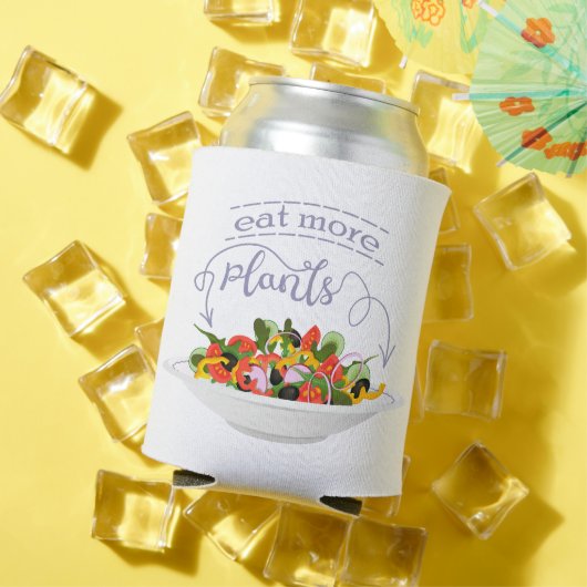 Rafraîchisseur Pour Canette Mangez plus de plantes frais motivation salade let (Été in situ)