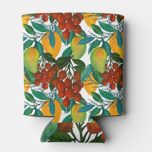 Rafraîchisseur Pour Canette Mango exotique : Été sans joint (Dos)