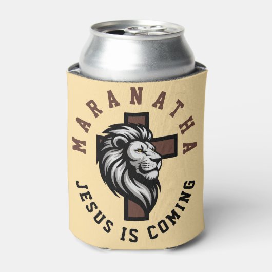 Rafraîchisseur Pour Canette Maranatha Jésus arrive (Can devant)