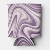 Rafraîchisseur Pour Canette Marbre Abstrait pourpre liquide (Devant)