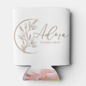 Rafraîchisseur Pour Canette marbre fleur blanche (Dos)