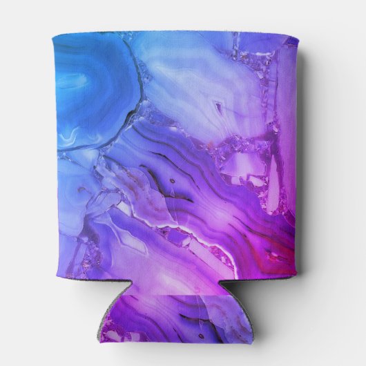 Rafraîchisseur Pour Canette Marbre violet exotique (Dos)