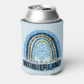 Rafraîchisseur Pour Canette Marcher dans une Wonderland d'hiver | Blue Rainbow (Can Dos)