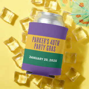 Rafraîchisseur Pour Canette Mardi Gras