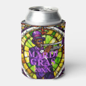Rafraîchisseur Pour Canette Mardi Gras Jazz (Can devant)