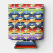 Rafraîchisseur Pour Canette Margarita Couverture mexicaine Fiesta Stripes Sera (Devant)