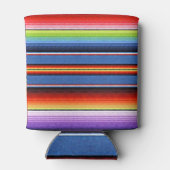 Rafraîchisseur Pour Canette Margarita Couverture mexicaine Fiesta Stripes Sera (Dos)