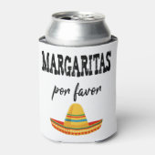 Rafraîchisseur Pour Canette Margaritas Por Favor Cinco De Mayo 2021 (Can devant)