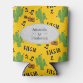 Rafraîchisseur Pour Canette Mariage à thème Fiesta (Devant)