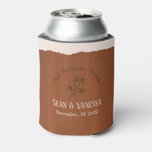 Rafraîchisseur Pour Canette Mariage Boho Terra Cotta (Can Dos)