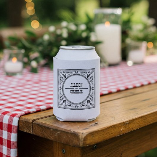 Rafraîchisseur Pour Canette Mariage campagnard vintage Western Cowboy