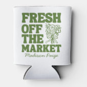 Rafraîchisseur Pour Canette Mariage Champêtre Frais sur le Marché Vert (Devant)