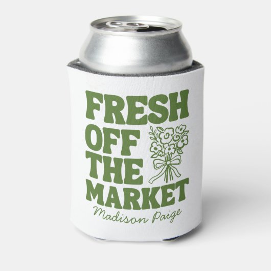 Rafraîchisseur Pour Canette Mariage Champêtre Frais sur le Marché Vert (Can Dos)