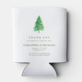 Rafraîchisseur Pour Canette Mariage classique Fleur d'arbre forestier (Dos)