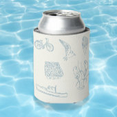 Rafraîchisseur Pour Canette Mariage de la Nouvelle-Angleterre