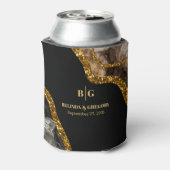 Rafraîchisseur Pour Canette Mariage de la Parties scintillant de la géode d'âg (Can Dos)