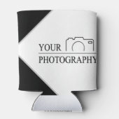 Rafraîchisseur Pour Canette Mariage élégant Ajouter une photographie personnal (Dos)