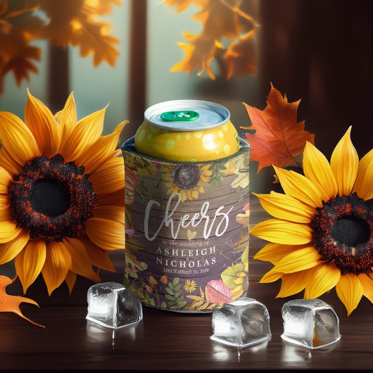 Rafraîchisseur Pour Canette Mariage encourage à aimer les Citrouilles d'érable