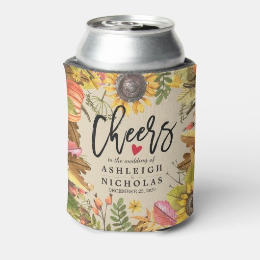 Rafraîchisseur Pour Canette Mariage encourage à aimer les Citrouilles d'érable (Can Dos)