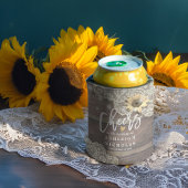 Rafraîchisseur Pour Canette Mariage encourage à aimer les lumières de dentelle