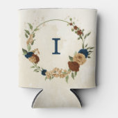 Rafraîchisseur Pour Canette mariage floral de terre cuite (Devant)