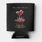 Rafraîchisseur Pour Canette Mariage gothique Whimsigoth Signature Boire Ses He (Devant)