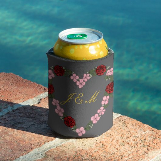 Rafraîchisseur Pour Canette mariage gris (Piscine in situ)