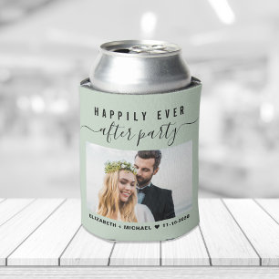 Rafraîchisseur Pour Canette Mariage Heureux Jamais Après La Sage Photo Du Part
