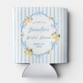 Rafraîchisseur Pour Canette Mariage Italien Estival Thème Citron sur le Littor (Dos)