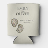 Rafraîchisseur Pour Canette Mariage Oyster Shells (Devant)