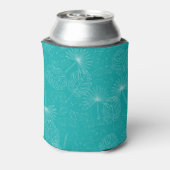 Rafraîchisseur Pour Canette Mariage Palm Tree Rose & Blue Beach (Can Dos)