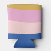 Rafraîchisseur Pour Canette Mariage Personnalisé Bleu Rose Jaune Mignon Enjoué (Dos)