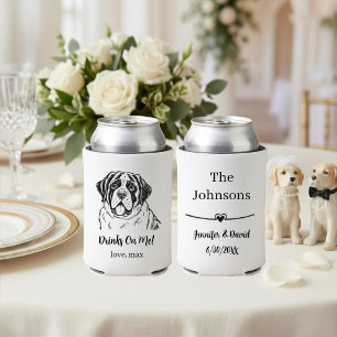 Rafraîchisseur Pour Canette Mariage personnalisé d'animaux de compagnie