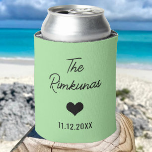 Rafraîchisseur Pour Canette Mariage personnalisé Faveurs Nuptiale fournitures 