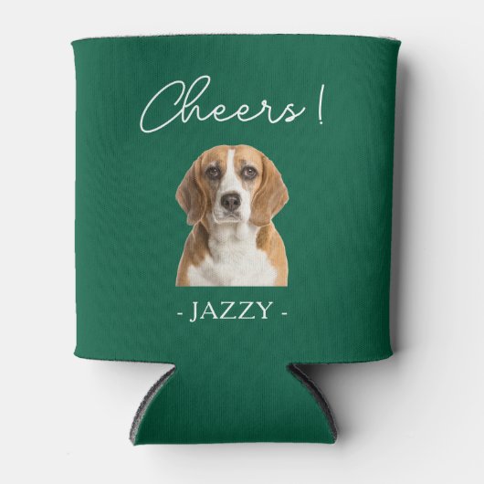 Rafraîchisseur Pour Canette Mariage personnalisé Favoriser Chiens Animaux Chat (Devant)