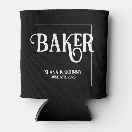 Rafraîchisseur Pour Canette Mariage peut refroidir (Devant)