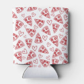 Rafraîchisseur Pour Canette Mariage Pizza Rouge Italien main tiré Merci (Dos)