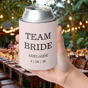 Rafraîchisseur Pour Canette Mariage Rose de Jardin Rose