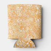 Rafraîchisseur Pour Canette Marigold Floral : Motif orange simple (Dos)
