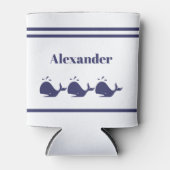 Rafraîchisseur Pour Canette Marine marine Blue Whale blanc côtier vivant (Devant)