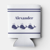 Rafraîchisseur Pour Canette Marine marine Blue Whale blanc côtier vivant (Dos)