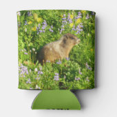 Rafraîchisseur Pour Canette Marmot dans le Mont Rainier Fleurs sauvages (Dos)