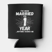 Rafraîchisseur Pour Canette Married 1 Year Funny 1st Anniversary (Devant)