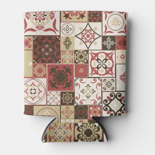 Rafraîchisseur Pour Canette Marsala Marsala Marsala Motif en Carrelage (Devant)