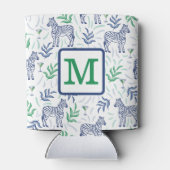 Rafraîchisseur Pour Canette Martini Zebra Prépa Green Monogram Blanc (Dos)
