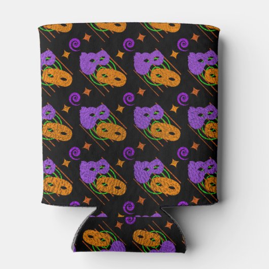 Rafraîchisseur Pour Canette Mascarade Festive Masquerade Masques Can / Glacièr (Dos)