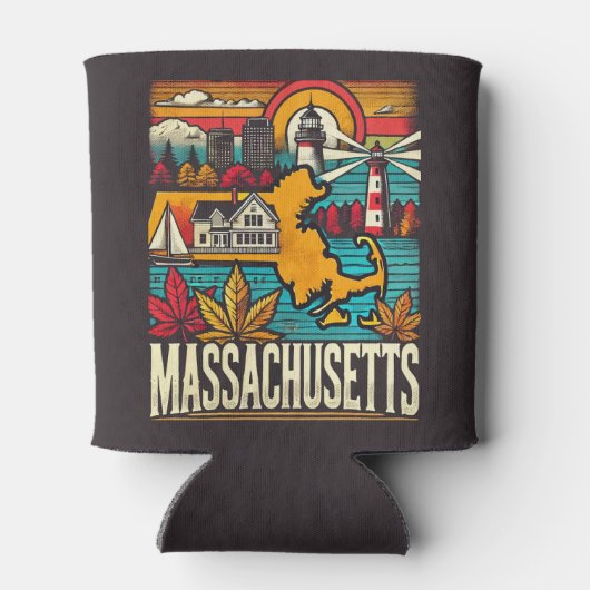 Rafraîchisseur Pour Canette Massachusetts (Dos)