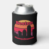 Rafraîchisseur Pour Canette Massachusetts vintages de Boston (Can devant)